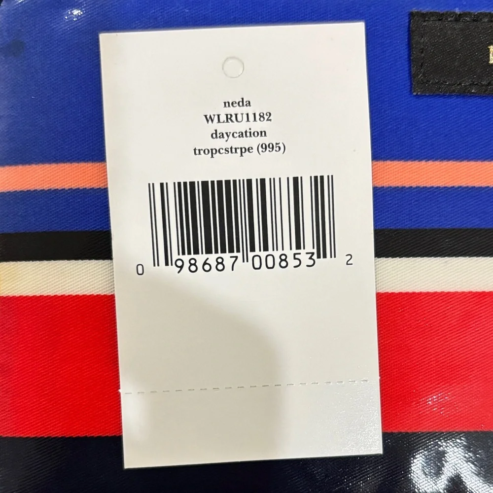 Kate Spade Daycation Tropical Stripe Wallet